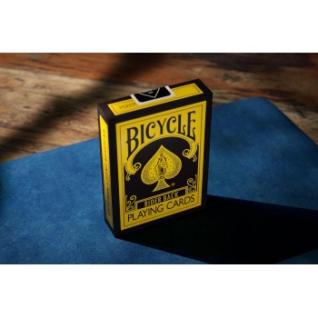 Bicycle Rider Back Reverse kortos (geltonos ir juodos sp.)